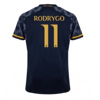 Dres Real Madrid Rodrygo Goes #11 Preč 2023-24 Krátky Rukáv